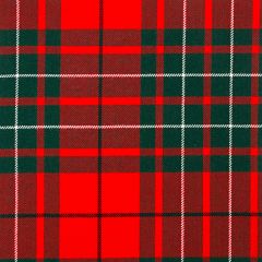 Cumming Red Modern Heavyweight Tartan Fabric