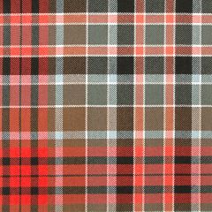 Gordon Red Weathered Heavyweight Tartan Fabric