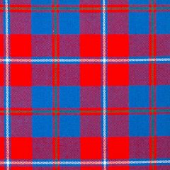 Galloway Red Modern Heavyweight Tartan Fabric