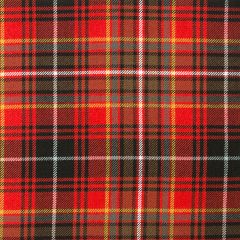 Innes Red Weathered Heavyweight Tartan Fabric