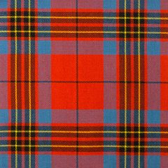 Leslie Red Ancient Heavyweight Tartan Fabric