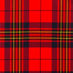 Leslie Red Modern Heavyweight Tartan Fabric