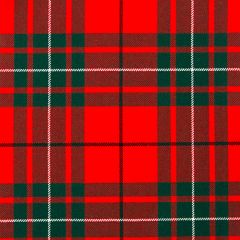 MacAuley Red Modern Heavyweight Tartan Fabric