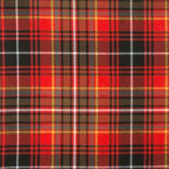 MacInnes Red Weathered Heavyweight Tartan Fabric