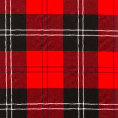 Ramsay Red Modern Heavyweight Tartan Fabric