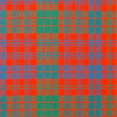 Ross Red Ancient Heavyweight Tartan Fabric