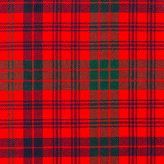 Ross Red Modern Heavyweight Tartan Fabric