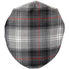 Lochcarron Graphite Tartan Barnton Flat Cap