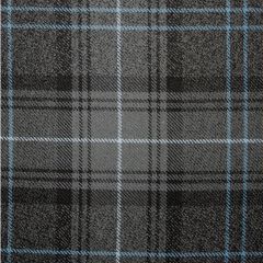 Highland Granite Blue Heavyweight Tartan Fabric