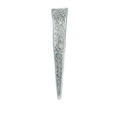 Celtic Marker Kilt Pin in Polished Pewter