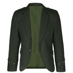 Forrester Green Shetland Tweed Argyll Kilt Jacket
