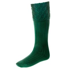 Lewis Luxury Kilt Hose Bottle Green