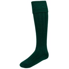 Harris Kilt Hose Bottle Green