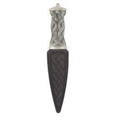 Earn Dress Sgian Dubh in Matt Pewter