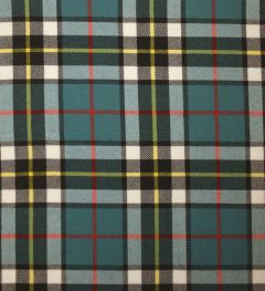 Thomson Blue Modern Medium Weight Tartan Fabric