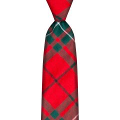 MacAuley Red Modern Tartan Tie