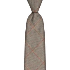 Oban Estate Check Wool Tie
