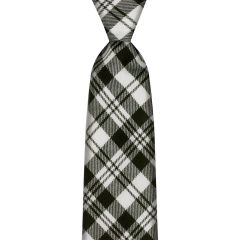 Scott Black/White Modern Tartan Tie