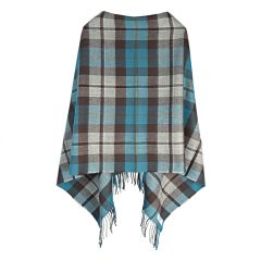 Georgia Rose Hunting Grey Lambswool Poncho