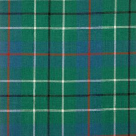 Duncan Ancient Medium Weight Tartan Fabric-Front