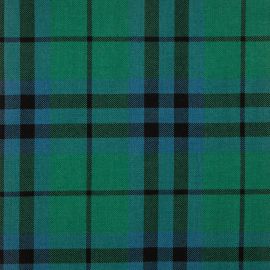 Keith Ancient Medium Weight Tartan Fabric-Front