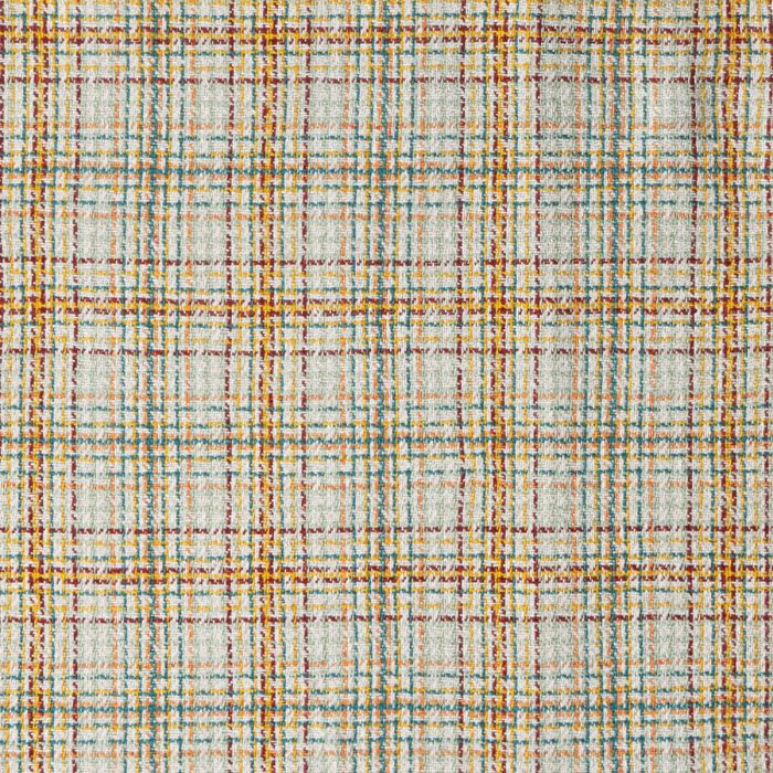 Terme Cotton and Multi Fibre Check Fabric Sample