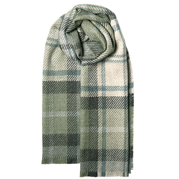 Fearne British Wool Gordon Dress Pearl Scarf