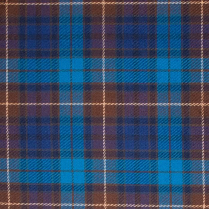 Buchanan Blue Lightweight Tartan Fabric