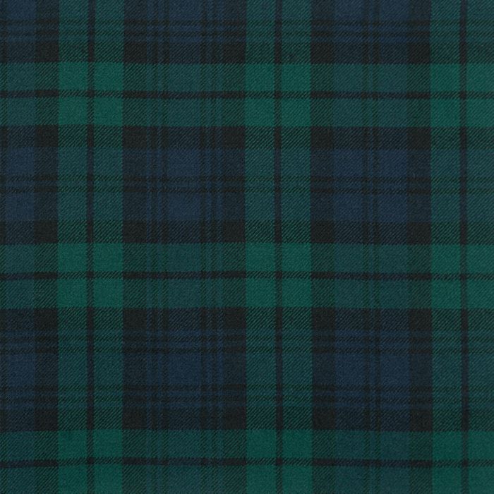 Black Watch Modern Lightweight Tartan Fabric