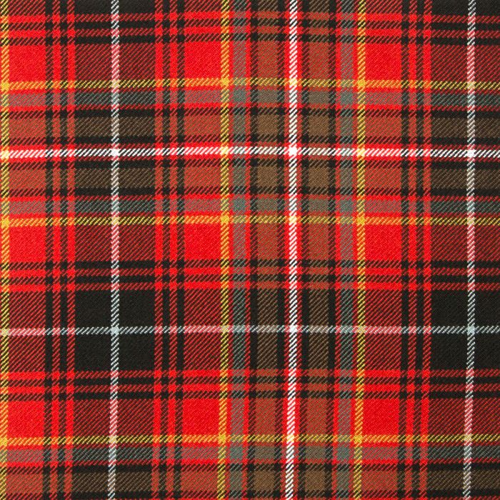 Innes Red Weathered Heavyweight Tartan Fabric