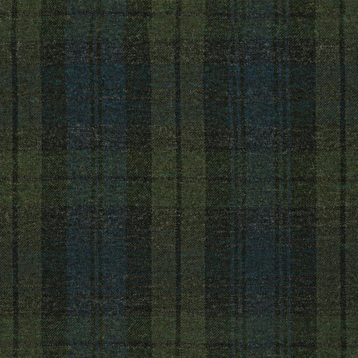 Black Watch Modern Heavyweight Selkirk Tweed Fabric