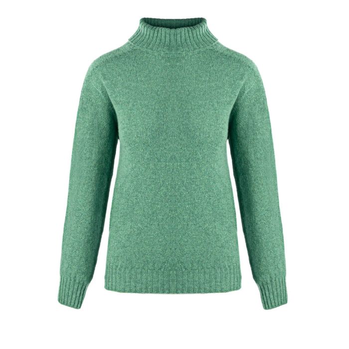Women's Orla Strath Chunky Knitted Supersoft Wool Turtle Neck Jumper