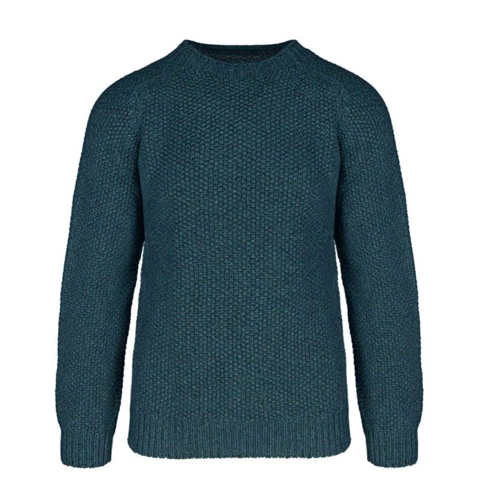 Men's Brodie Lugano Chunky Knitted Wool Crew Neck Jumper