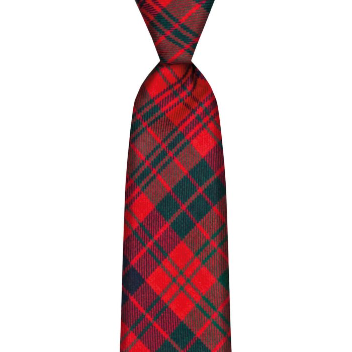 Ross Red Modern Tartan Tie