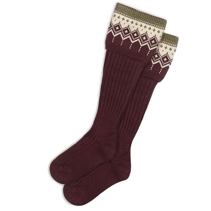 Womens Mulberry Iona Long Boot Socks