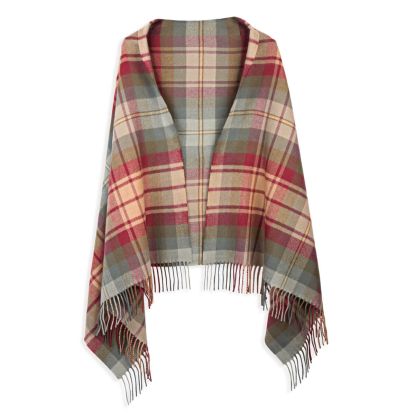 Bobbie Auld Scotland Tartan Lambswool Stole