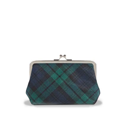 Black Watch Modern Tartan Clutch Bag