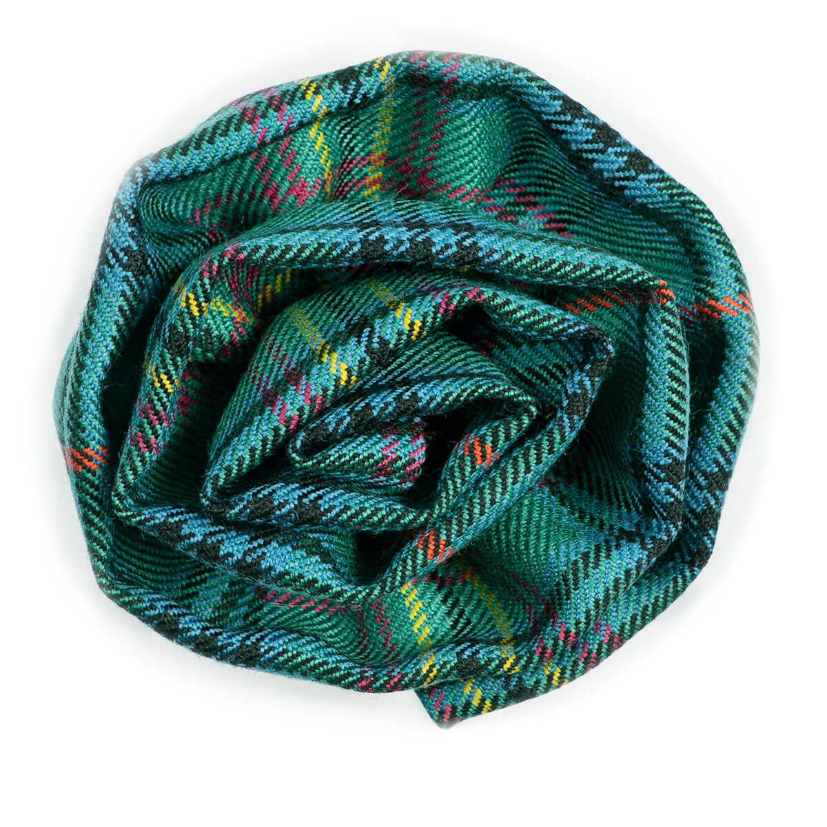 Made to Order Reiver Lightweight Tartan Corsage Flower Brooch Pin Gallery Image 3