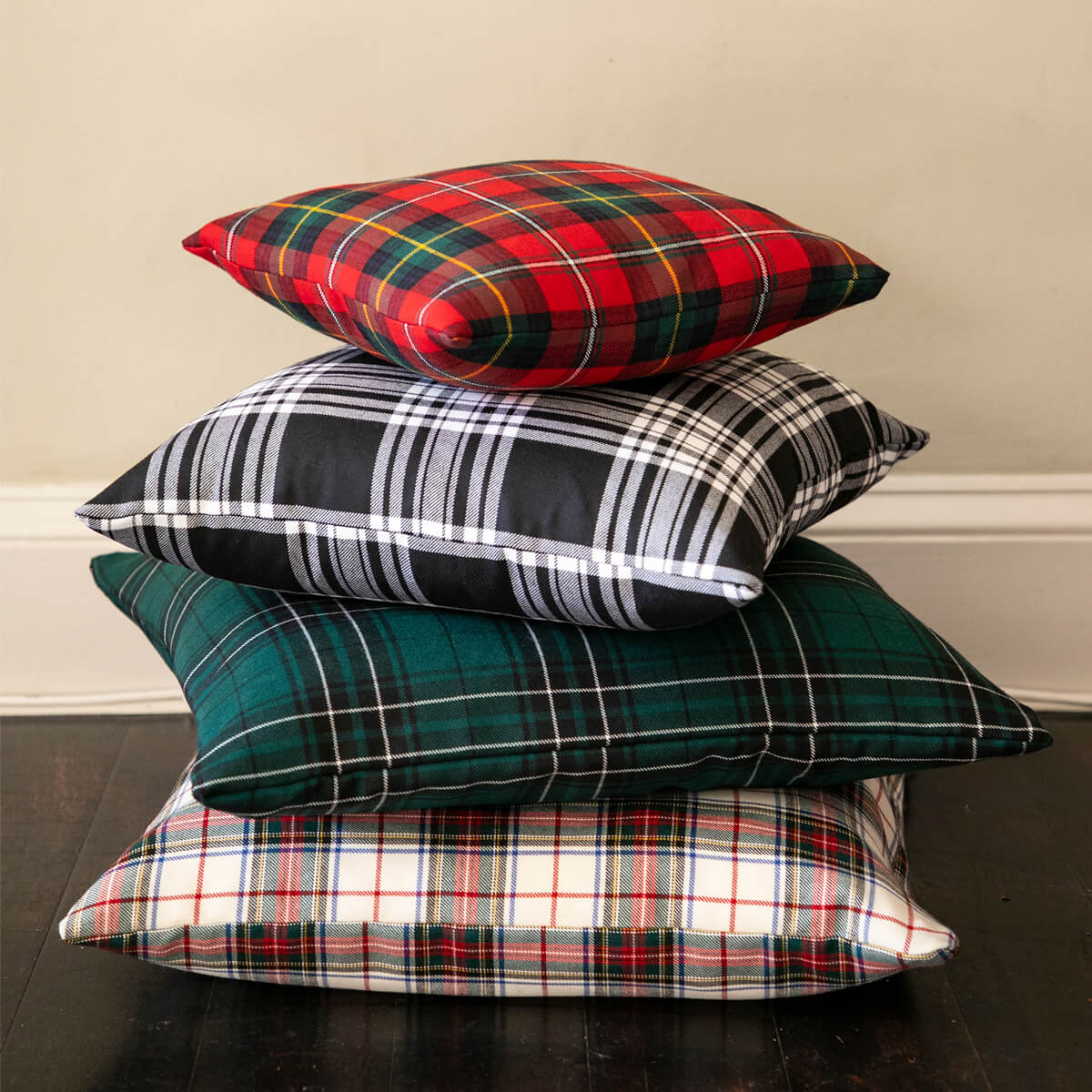 Made to Order Reiver Lightweight Tartan Cushion Cover Gallery Image 2