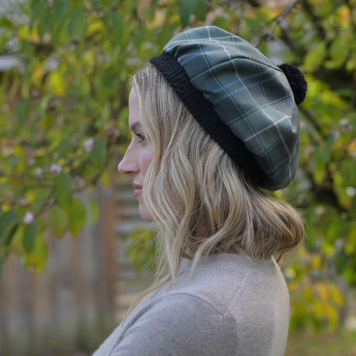 Made to Order Reiver Lightweight Tartan Tam Gallery Image 3