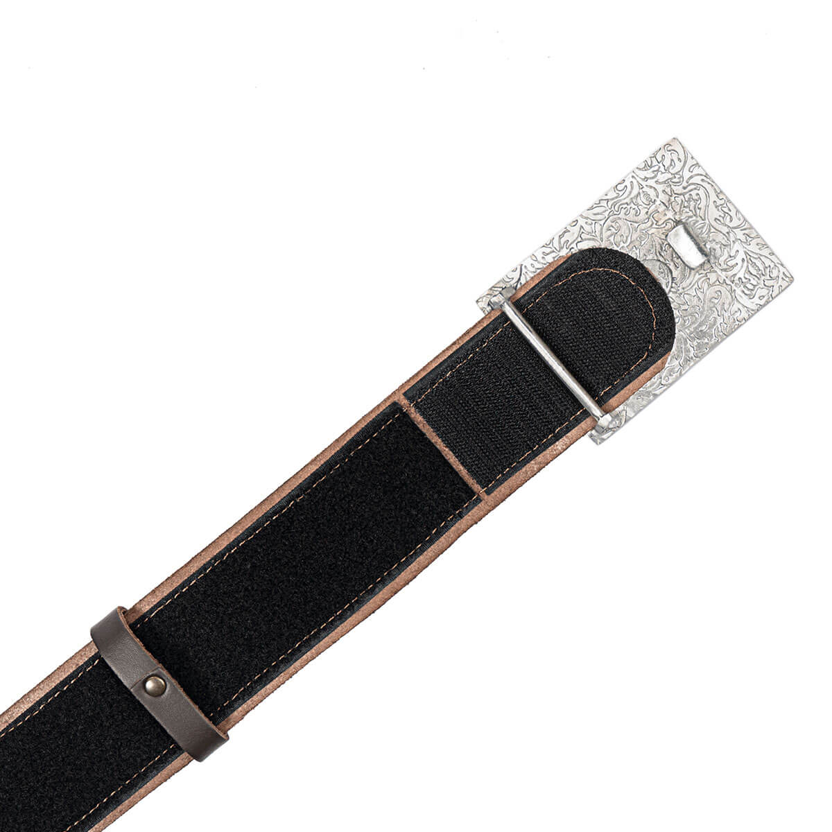 Plain Brown Kilt Belt Gallery Image 4