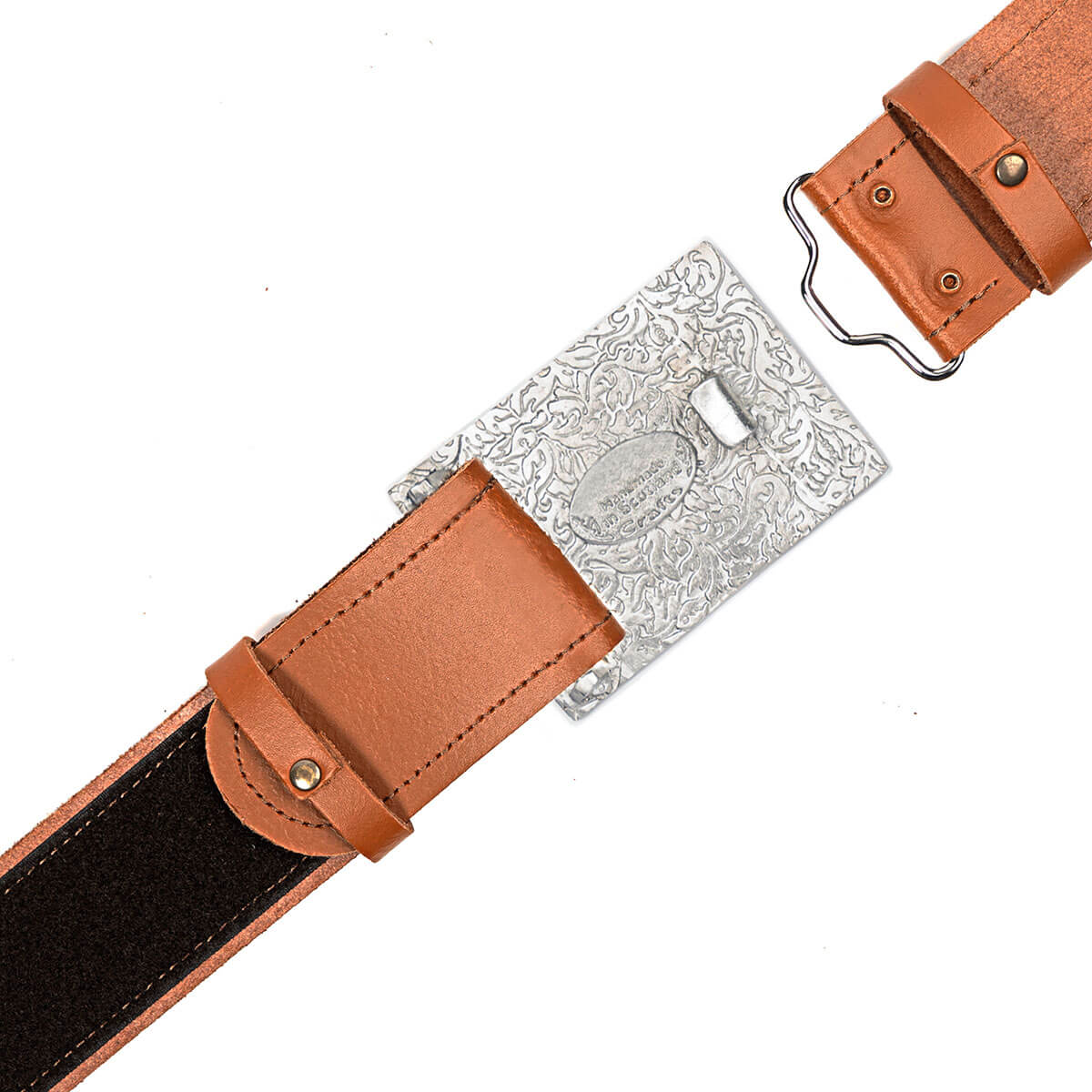 Plain Tan Kilt Belt Gallery Image 5