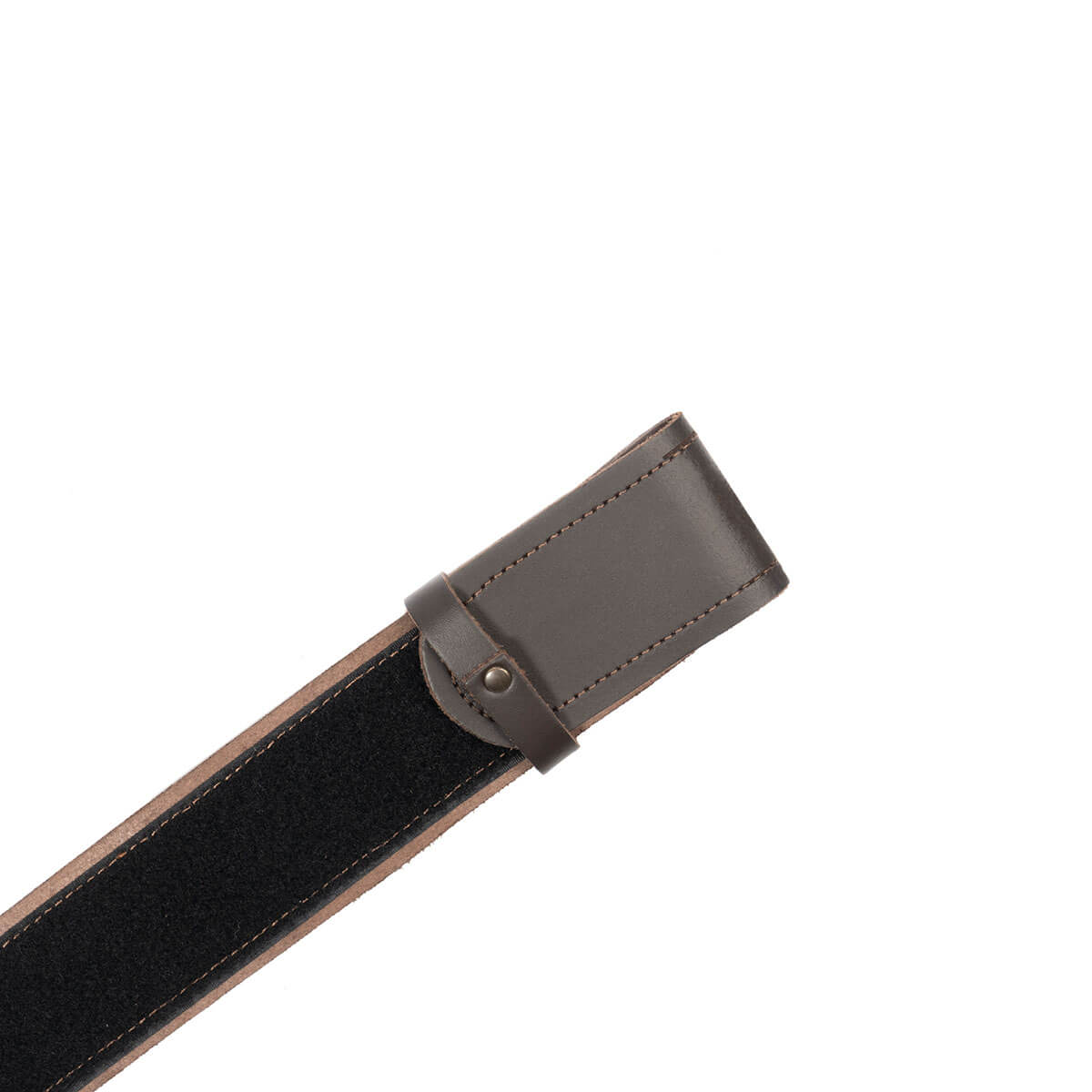 Plain Brown Kilt Belt Gallery Image 2