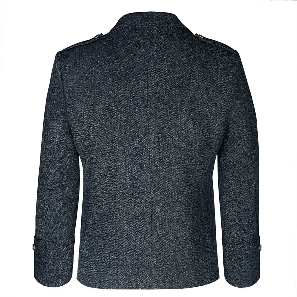 Porters Grey Shetland Tweed Argyll Kilt Jacket Gallery Image 1