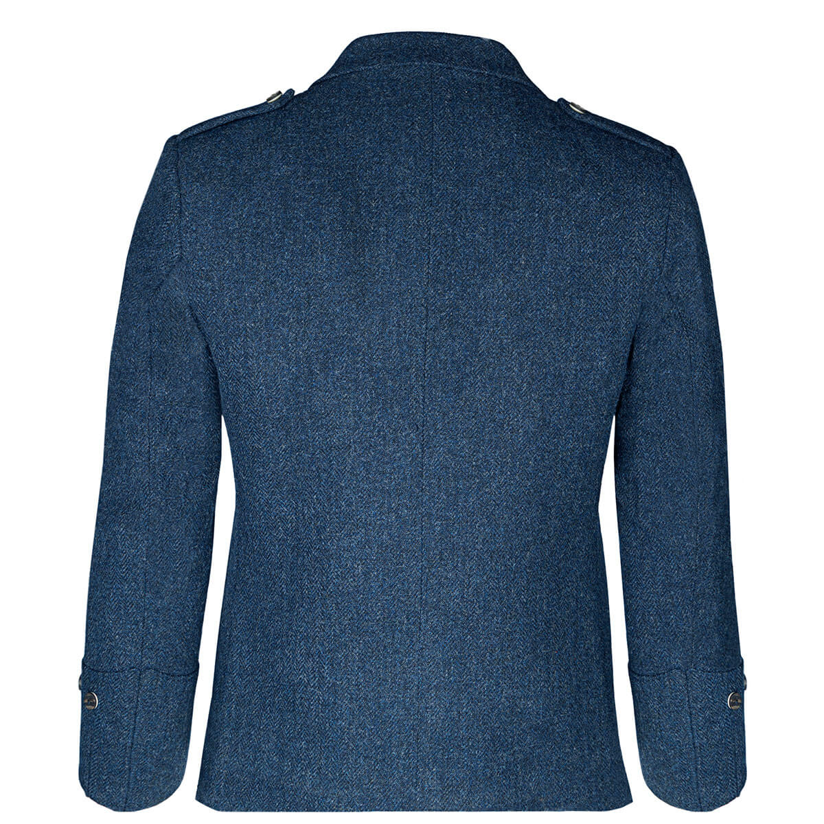 Ghillie Blue Shetland Tweed Argyll Kilt Jacket Gallery Image 1