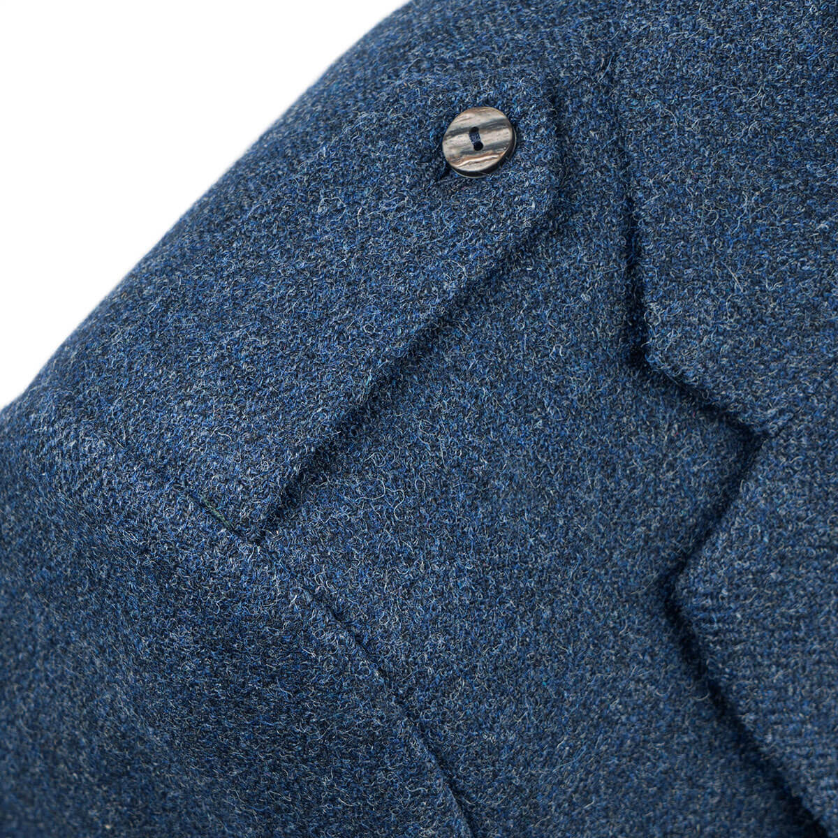 Ghillie Blue Shetland Tweed Crail Kilt Jacket Gallery Image 2