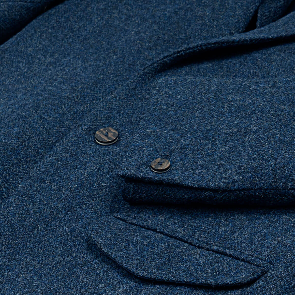 Ghillie Blue Shetland Tweed Crail Kilt Jacket Gallery Image 3