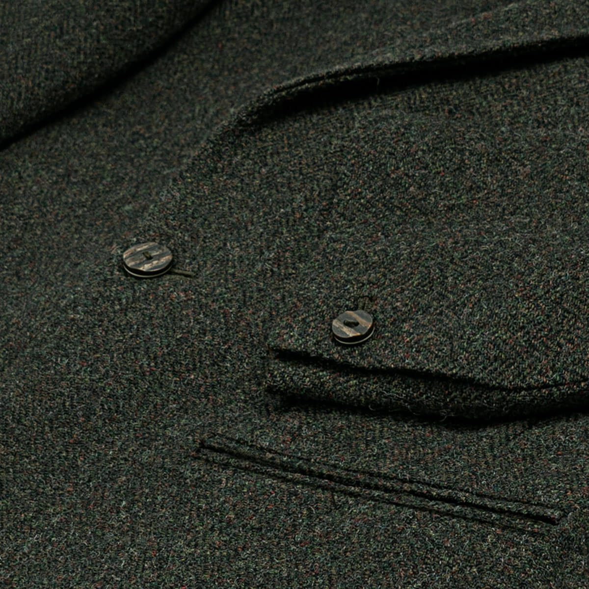 Forrester Green Shetland Tweed Crail Kilt Jacket Gallery Image 4