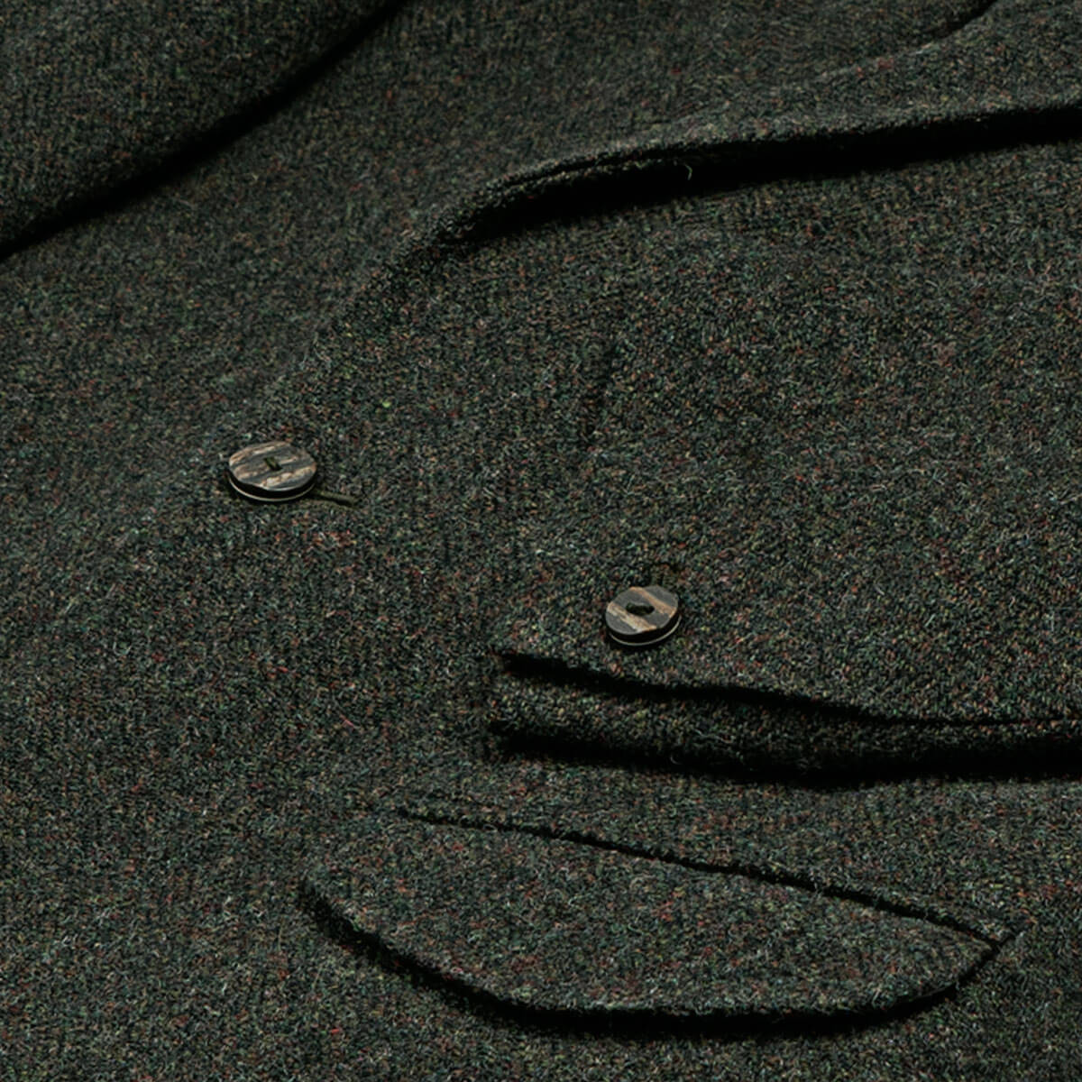 Forrester Green Shetland Tweed Crail Kilt Jacket Gallery Image 3