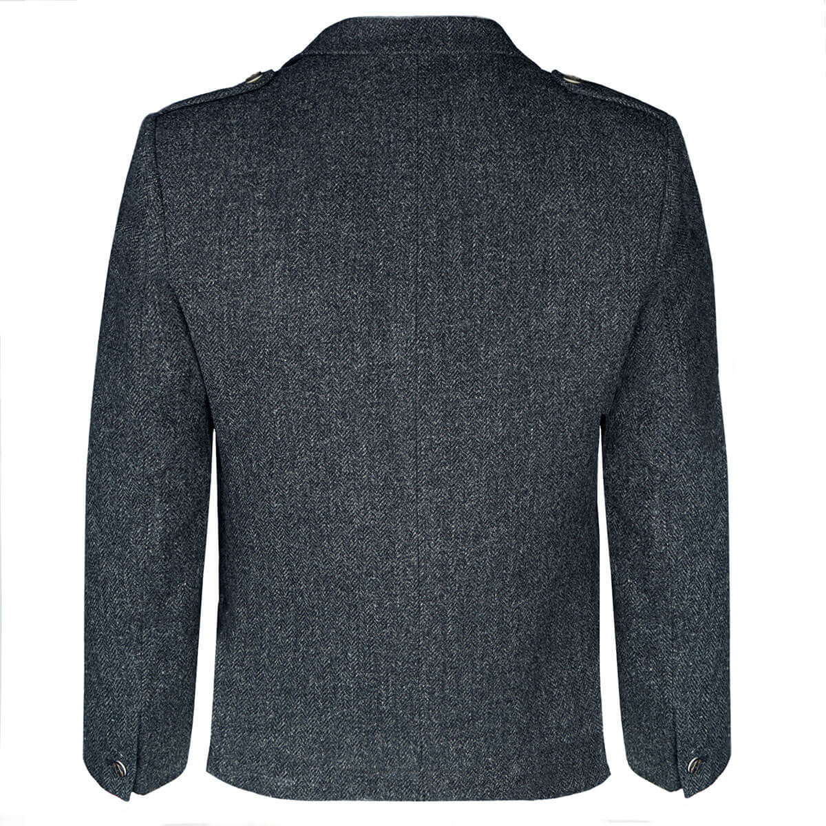 Porters Grey Shetland Tweed Crail Kilt Jacket Gallery Image 1